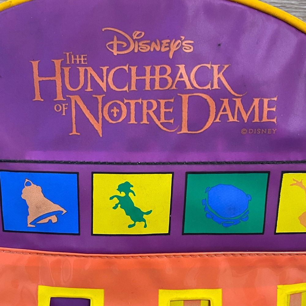 Disney Hunchback of Notre Dame Colorful Backpack - Picture 2 of 9
